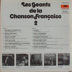 Various - Les Géants de la Chanson Française 2 (Vinyl)