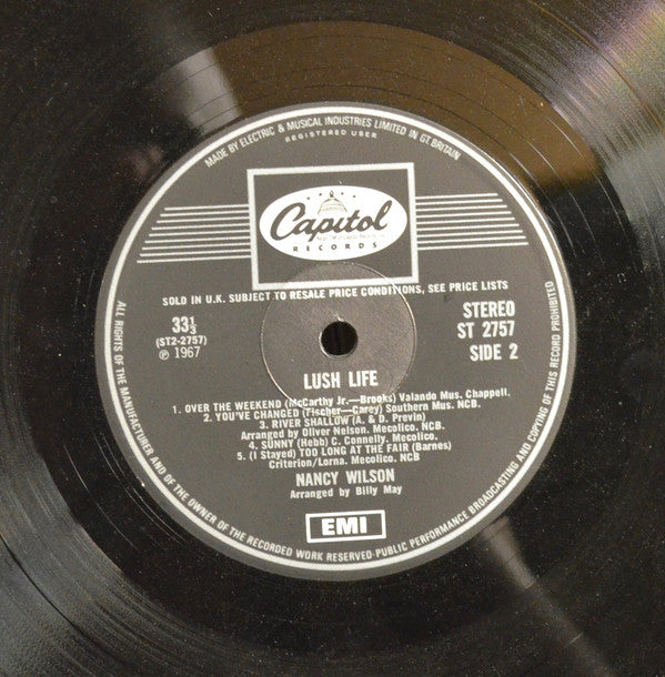 Nancy Wilson - Lush Life (Vinyl) Image