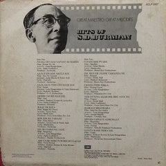 Various - Great Maestro: Great Melodies. Hits of S.D. Burman (Vinyl) Image