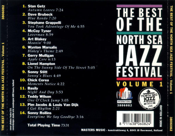 Various - The Best Of The North Sea Jazz Festival - Volume 1 (CD) Image
