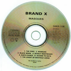 Brand X (3) - Masques (CD)