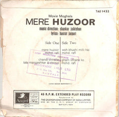 Shankar-Jaikishan - Mere Huzoor (45-RPM) Image