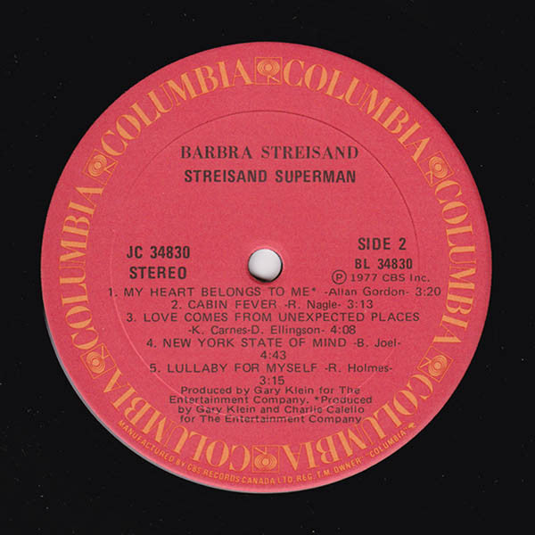 Barbra Streisand - Streisand Superman (Vinyl)