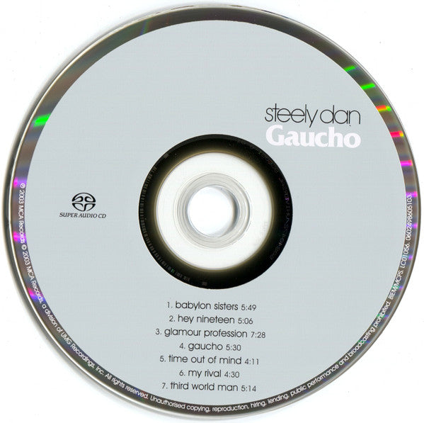 Steely Dan - Gaucho (CD) Image