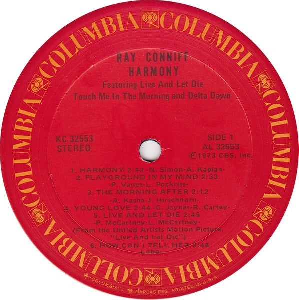 Ray Conniff - Harmony (Vinyl) Image