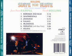 Jean-Pierre Rampal / Claude Bolling - Suite For Flute And Jazz Piano Trio (CD) Image