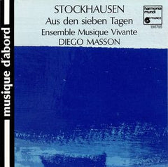 Karlheinz Stockhausen - Ensemble Musique Vivante / Diego Masson - Aus Den Sieben Tagen (CD)