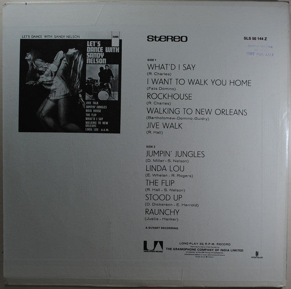 Sandy Nelson - Let's Dance With Sandy Nelson (Vinyl)