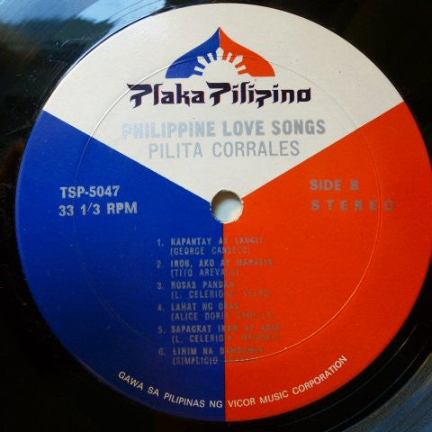 Pilita - Philippine Love Songs Volume 1 (Vinyl)