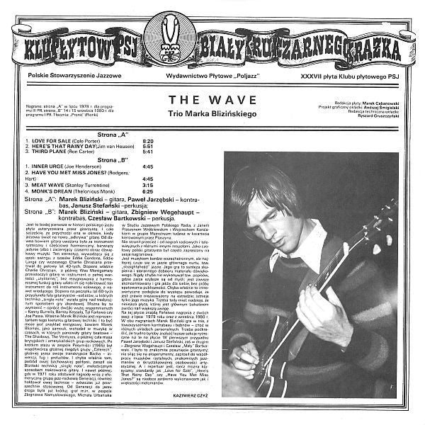 Marek BliziÅ„ski - The Wave (Vinyl) Image