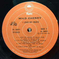 Wild Cherry - I Love My Music (Vinyl) Image