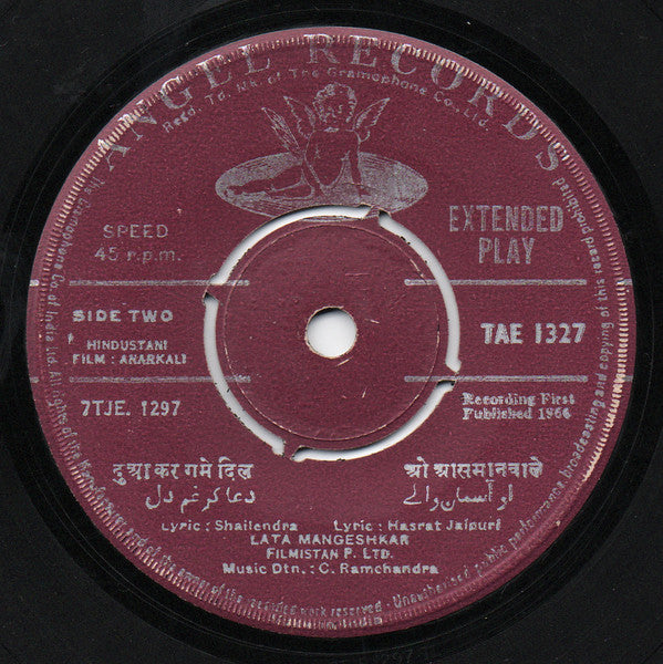 C. Ramchandra - Anarkali (45-RPM)