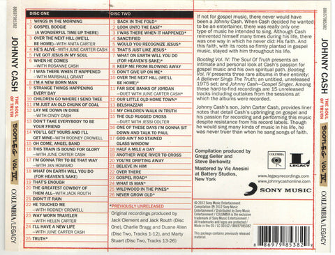 Johnny Cash - Bootleg Vol IV: The Soul Of Truth (CD) (2)