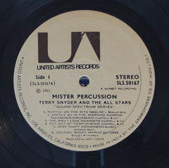 Terry Snyder And The All Stars - Mister Percussion (Vinyl)