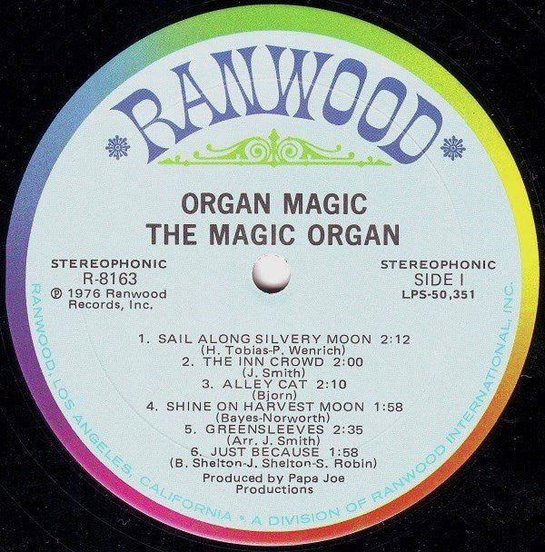 Magic Organ, The - Organ Magic (Vinyl) Image