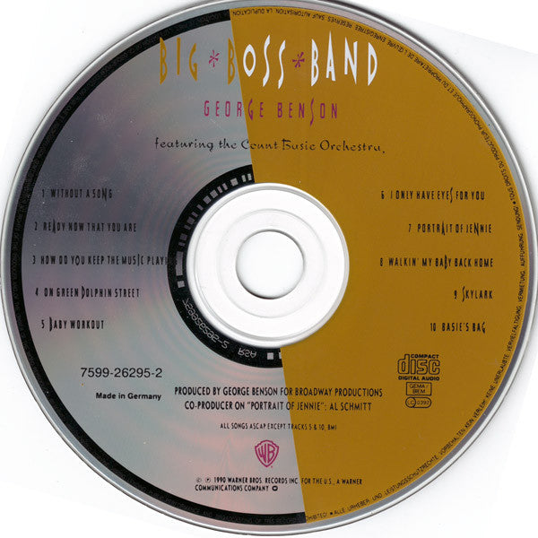 George Benson & Count Basie Orchestra - Big Boss Band (CD) Image