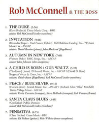 Rob McConnell & The Boss Brass - Play The Jazz Classics (CD) Image