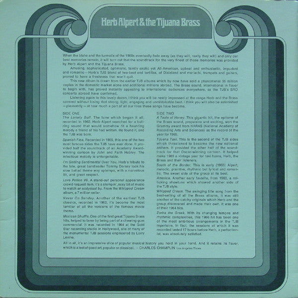 Herb Alpert & The Tijuana Brass - Greatest Hits (Vinyl)