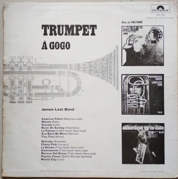 James Last - Trumpet Ã€ Gogo (Vinyl) Image