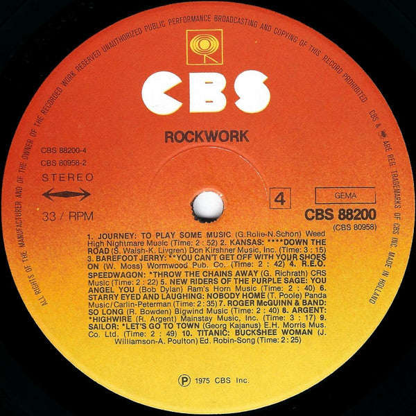 Various - Rockwork (Vinyl) (2)