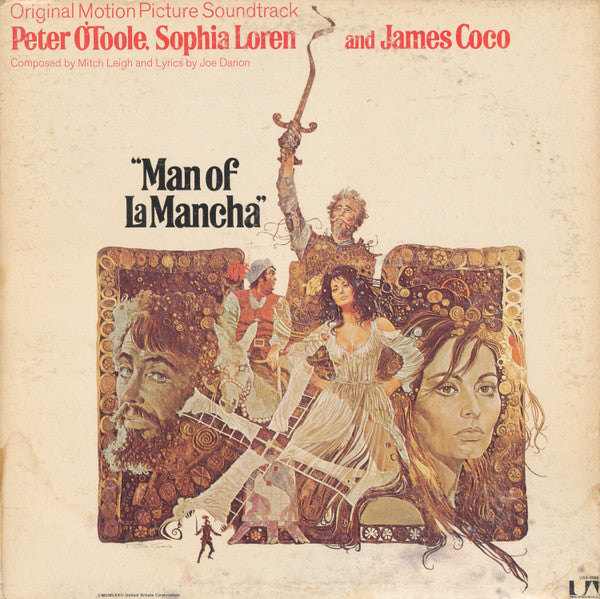 Mitch Leigh, Joe Darion / Peter O'Toole (2), Sophia Loren And James Coco - Man Of La Mancha (Original Motion Picture Soundtrack) (Vinyl) Image