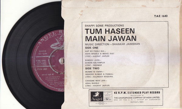 Shankar-Jaikishan - Tum Haseen Main Jawan (45-RPM) Image