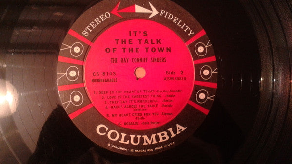 Ray Conniff And The Singers - It's The Talk Of The Town (Vinyl) Image