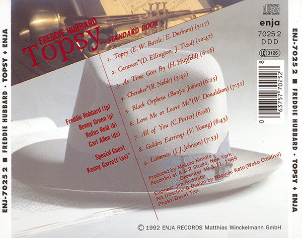 Freddie Hubbard - Topsy - Standard Book (CD) Image