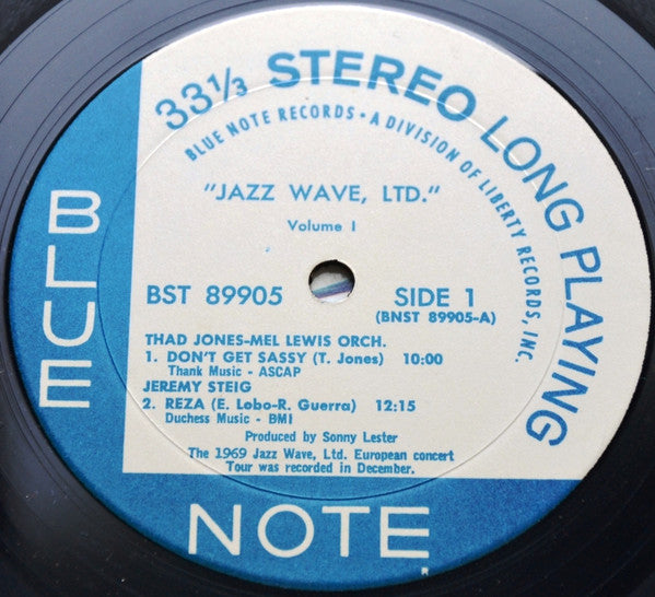 Various - Jazz Wave, Ltd. On Tour Volume 1 (Vinyl) (2 LP) Image