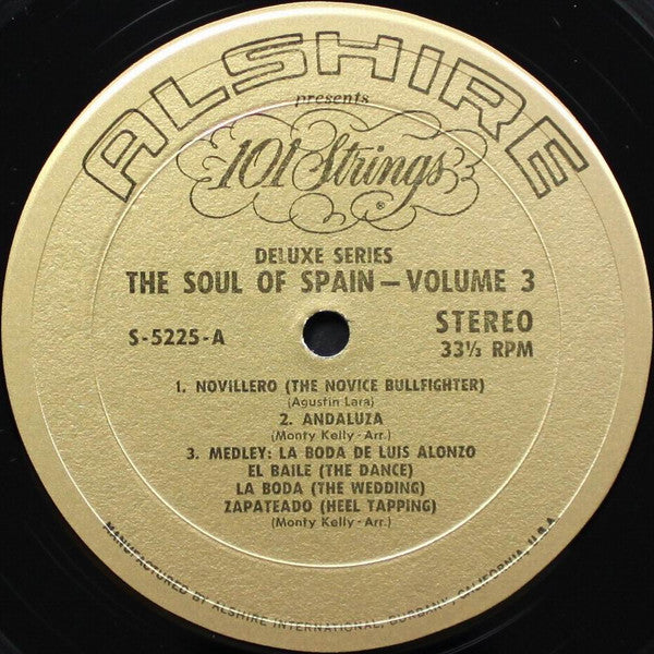 101 Strings - The Soul Of Spain - Volume 3 (Vinyl) Image