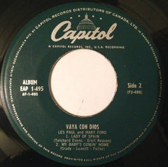 Les Paul & Mary Ford - Vaya Con Dios (45-RPM) Image