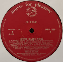 Ronnie Hilton - Sings Windmill In Old Amsterdam (Vinyl) Image