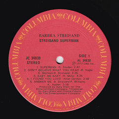 Barbra Streisand - Streisand Superman (Vinyl)