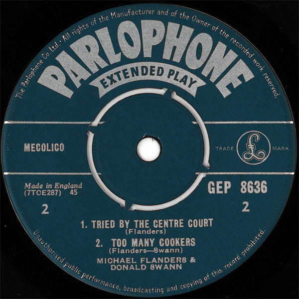 Flanders & Swann - More Out Of The Hat! (45-RPM) Image
