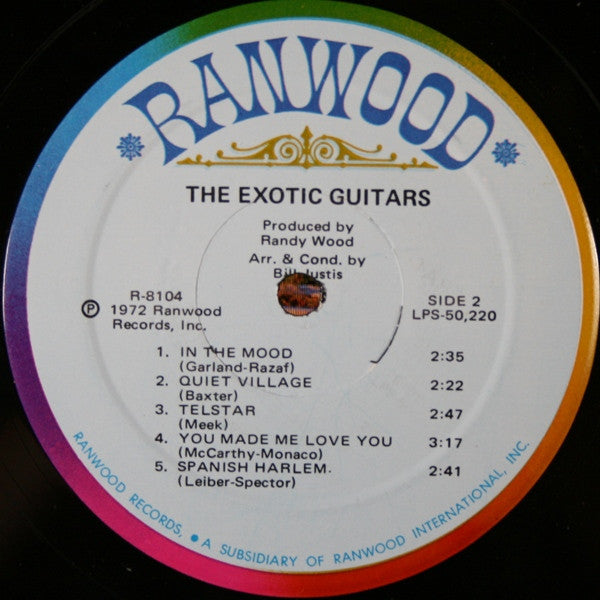 Exotic Guitars, The - The Exotic Guitars (Vinyl) Image