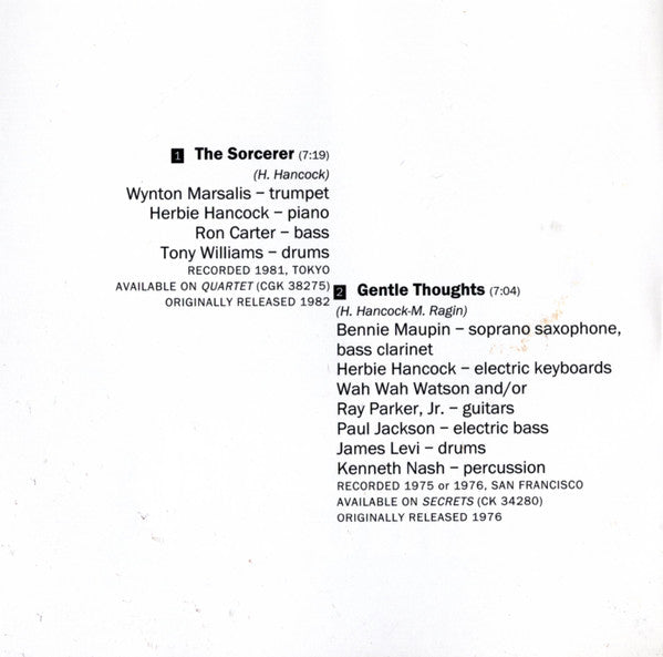 Herbie Hancock - Herbie Hancock (CD) Image
