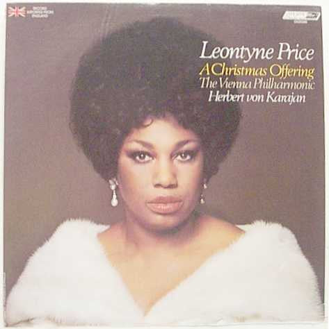 Leontyne Price, Herbert von Karajan, Wiener Philharmoniker - A Christmas Offering (Vinyl) Image