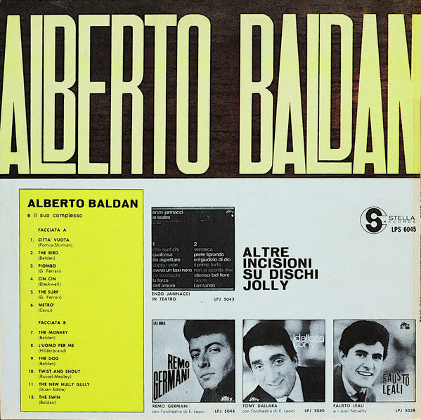 Alberto Baldan Bembo - Alberto Baldan (Vinyl)