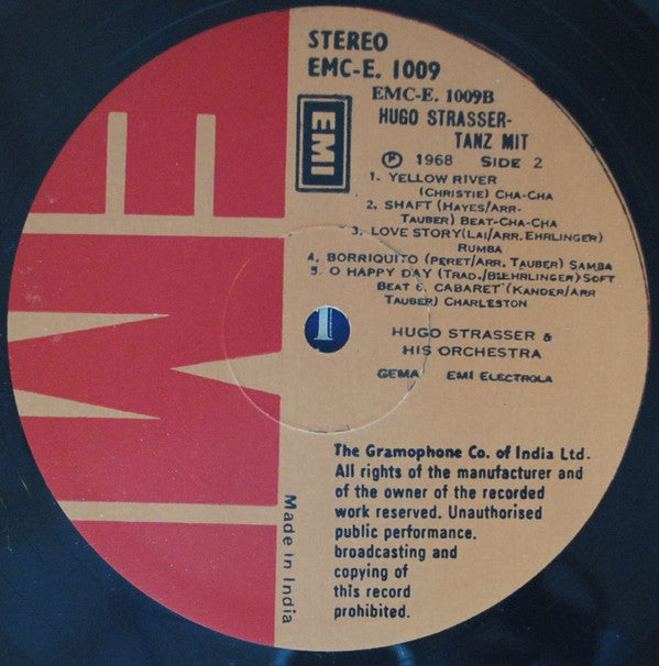 Hugo Strasser - Tanz Mit (Vinyl) Image