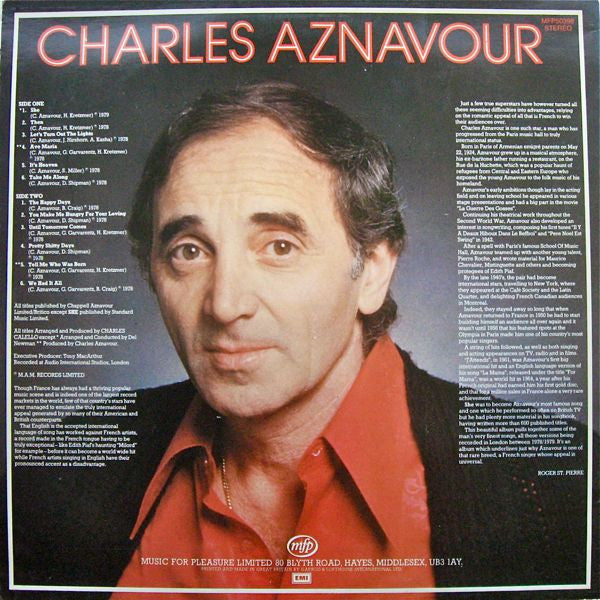 Charles Aznavour - Charles Aznavour (Vinyl)