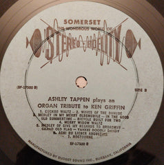 Ashley Tappen - An Organ Tribute To Ken Griffin (Vinyl)