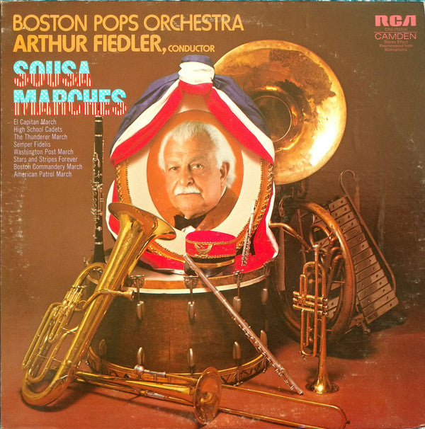 Boston Pops Orchestra, The Conducted By Arthur Fiedler - Sousa Marches (Vinyl)