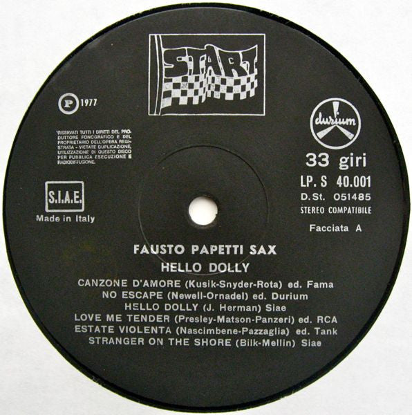 Fausto Papetti - Hello Dolly! (Vinyl) Image