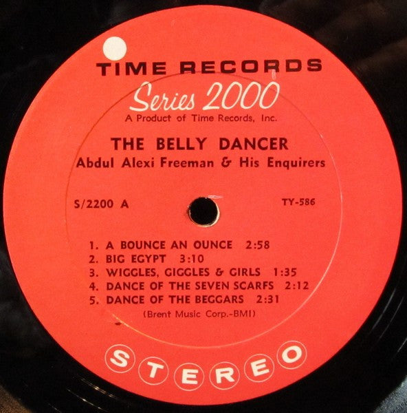 Abdul Alexi Freeman And His Enquirers - The Belly Dancer (Vinyl) Image