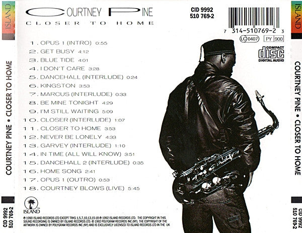 Courtney Pine - Closer To Home (CD) Image