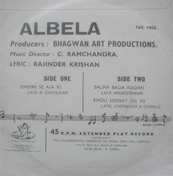 C. Ramchandra - Albela (45-RPM)