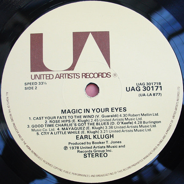 Earl Klugh - Magic In Your Eyes (Vinyl)