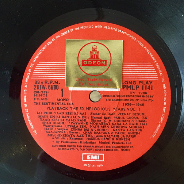 Various - The Sentimental Era 1936-1946 (Vinyl) (2 LP) Image