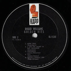 Roger Williams (2) - Golden Hits (Vinyl) Image