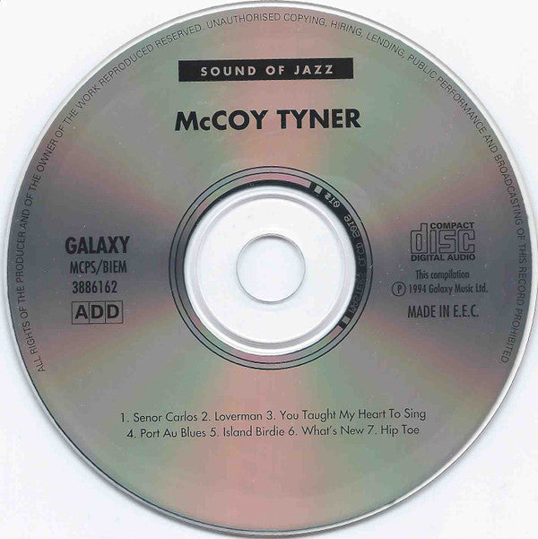 McCoy Tyner - McCoy Tyner - Sound Of Jazz Vol. 16 (CD) Image